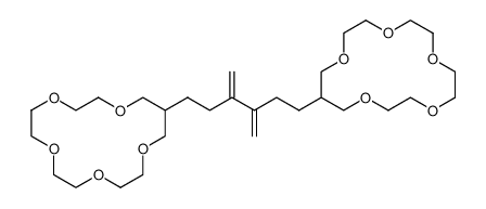 15,15'-(3,4-dimethylenehexane-1,6-diyl)bis(1,4,7,10,13-pentaoxacyclohexadecane)_96856-38-1