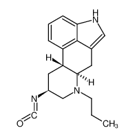 (5R, 8S, 10R)-6-propyl-8-ergolinyl isocyanate_96860-95-6