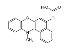 5-acetoxy-12-methyl-12H-benzo[a]phenothiazine_96861-05-1