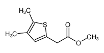 2-Thiopheneacetic acid, 4,5-dimethyl-, methyl ester_96862-85-0