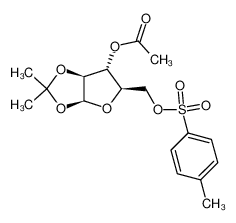 3-O-acetyl-1,2-O-isopropylidene-5-O-toluene-p-sulphonyl-β-D-arabinofuranose_96863-32-0