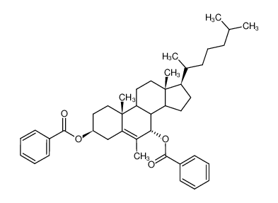 3β,7α-Dibenzoyloxy-6-methyl-cholesten-(5)_96870-81-4