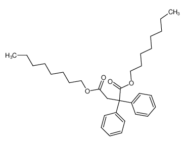 2,2-Diphenyl-bernsteinsaeure-dioctylester_96872-68-3