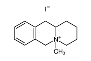 5-methyl-1,3,4,6,11,11a-hexahydro-2H-pyrido[1,2-b]isoquinolinium; iodide_96876-95-8