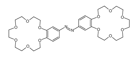 Bis-(6,7,9,10,12,13,15,16,18,19-decahydro-5,8,11,14,17,20-hexaoxa-benzocyclooctadecen-2-yl)-diazene_96887-80-8