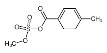 (methyl sulfuric) 4-methylbenzoic anhydride_96892-94-3