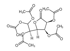 2,4,5-Tri-O-acetyl-aldehydo-D-glucurono-6,3-lactone diacetyl acylal_96893-54-8