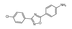 4-[3-(4-Chloro-phenyl)-[1,2,4]oxadiazol-5-yl]-phenylamine_96898-45-2