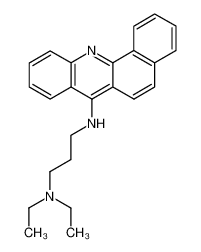7-(3-Diethylamino-propylamino)-benz(c)acridin_96931-99-6