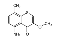5-amino-3-methoxy-8-methyl-thiochromen-4-one_96933-09-4