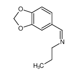 1-(1,3-benzodioxol-5-yl)-N-propylmethanimine_96939-91-2