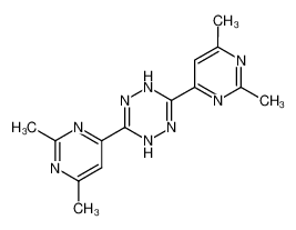 3,6-bis-(2,6-dimethyl-pyrimidin-4-yl)-1,2(4)-dihydro-[1,2,4,5]tetrazine_96955-28-1
