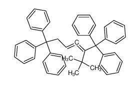 2,2-Dimethyl-3,6-bis-triphenylmethyl-hexadien-(3,4)_96975-16-5