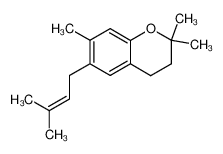 2,2,7-Trimethyl-6-(3-methyl-but-2-enyl)-chroman_96978-93-7