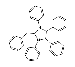 2-benzyl-1,3,4,5-tetraphenyl-imidazolidine_96980-36-8