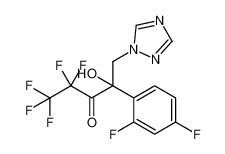 4-(2,4-difluorophenyl)-1,1,1,2,2-pentafluoro-4-hydroxy-5-(1H-1,2,4-triazol-1-yl)pentan-3-one_96992-76-6
