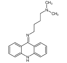N-acridin-9-yl-N',N'-dimethylbutane-1,4-diamine_970-09-2