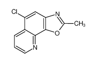 5-Chloro-2-methyl-oxazolo[4,5-h]quinoline_97000-16-3