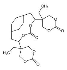 Carbonic acid, 1,4-cyclohexanediylbis(methylene)bis[(5-ethyl-2-oxo-1,3-dioxan-5-yl)methyl] ester_97009-16-0