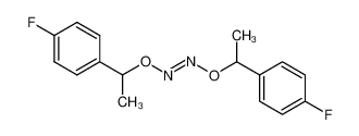 (E)-1,2-bis(1-(4-fluorophenyl)ethoxy)diazene_97012-05-0