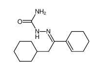 Cyclohexenyl-cyclohexylmethyl-keton-semicarbazon_97022-65-6