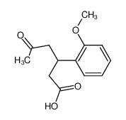 3(2-methoxy-phenyl)-5-oxo-hexanoic acid_97024-93-6
