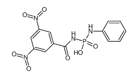 Anilino-3,5-dinitro-benzoylamino-phosphorsaeure_97025-85-9