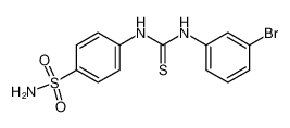 N-(3-Brom-phenyl)-N'-(4-sulfamoyl-phenyl)-thioharnstoff_97026-47-6
