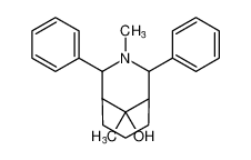 3-Azabicyclo[3.3.1]nonan-9-ol, 3,9-dimethyl-2,4-diphenyl-_97038-06-7