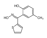 (2-Hydroxy-5-methyl-phenyl)-thiophen-2-yl-methanone oxime_97048-95-8