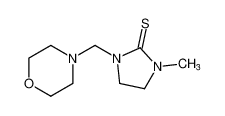 2-Imidazolidinethione, 1-methyl-3-(4-morpholinylmethyl)-_97054-50-7