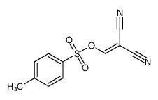 Propanedinitrile, [[[(4-methylphenyl)sulfonyl]oxy]methylene]-_97056-16-1