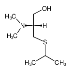 (R)-2-(dimethylamino)-3-((2-propyl)thio)-1-propanol_97071-93-7