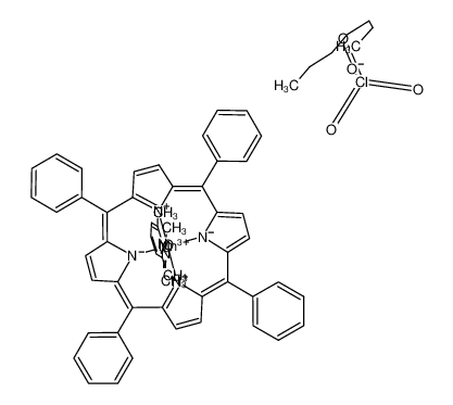 bis(2,6-lutidine-N-oxide)(tetraphenylporphinato)manganese(III) perchlorate - heptane(1/1)_97073-98-8