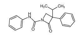 3-isopropyl-2-oxo-3-phenyl-azetidine-1-carboxylic acid anilide_97077-29-7