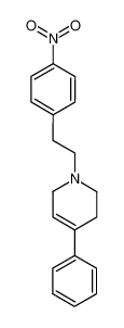 1-(4-nitrophenethyl)-4-phenyl-1,2,3,6-tetrahydropyridine_97077-55-9