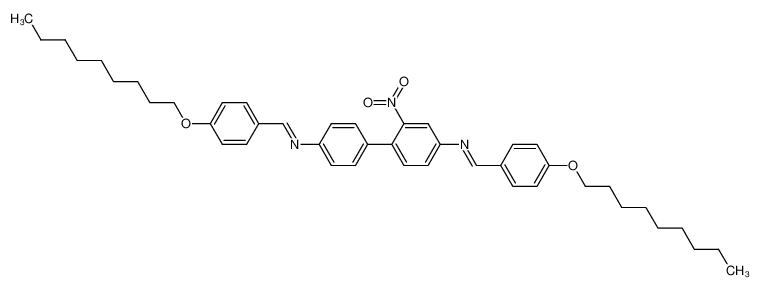 2-Nitro-4,4'-bis-(4-nonyloxy-benzylidenamino)-biphenyl_97085-95-5