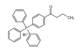 Phosphonium, [4-(1-oxobutyl)phenyl]triphenyl-, bromide_97095-43-7