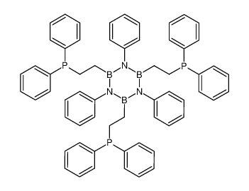 B-Tris-(β-diphenylphosphino-ethyl)-N-triphenyl-borazin_97116-73-9