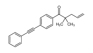 4-Penten-1-one, 2,2-dimethyl-1-[4-(phenylethynyl)phenyl]- CAS:97120-62-2 manufacturer & supplier