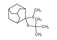 2-tert-butylthio-2-(methylthio)adamantane_97129-87-8