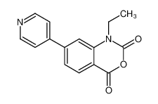 N-ethyl-4-(4-pyridinyl)-isatoic anhydride_97131-83-4
