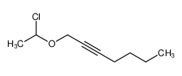 2-Heptyne, 1-(1-chloroethoxy)-_97138-96-0