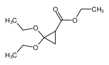 2,2-Diethoxy-cyclopropanecarboxylic acid ethyl ester_97149-57-0
