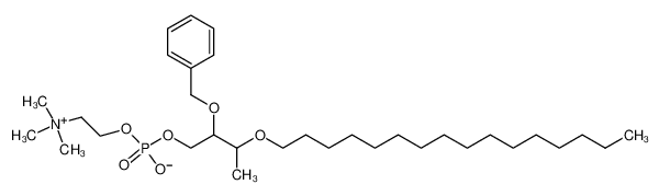 4-hydroxy-N,N,N,8-tetramethyl-7-(phenylmethoxy)-3,5,9-trioxa-4-phosphapentacosan-1-aminium 4-oxide, hydroxide_97150-22-6