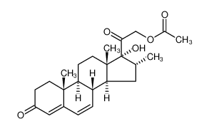 Pregna-4,6-diene-3,20-dione, 21-(acetyloxy)-17-hydroxy-16-methyl-, (16α)-_97154-13-7