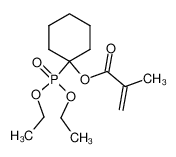 2-Methyl-acrylic acid 1-(diethoxy-phosphoryl)-cyclohexyl ester_97173-62-1
