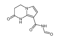 N-Formyl-1,2,3,4-tetrahydro-2-oxopyrrolo(1,2-a)pyrimidin-8-carboxamid_97183-58-9