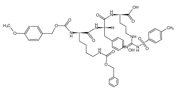 Z(OMe)-D-Lys(Z)-Tyr-D-Arg(Tos)-OH_97186-07-7