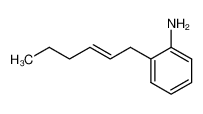 1-(2-aminophenyl)hex-2-ene_97206-77-4